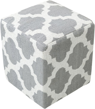 Surya Picnic PCPF-005 Gray Pouf main image