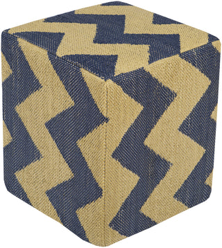 Surya Picnic Ii PCPF-001 Blue Neutral Pouf main image