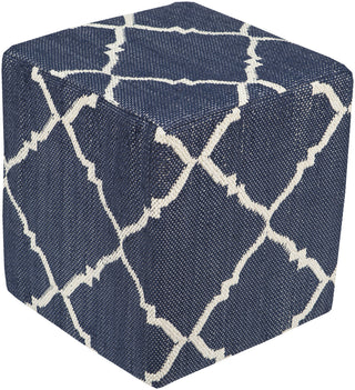 Surya Picnic Ii PCPF-003 Blue Pouf 16 X 16 X 18 Cube