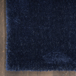 Nourison Pacific Shag PCS01 Navy Area Rug Room Image