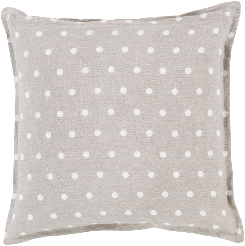 Surya Polka Dot Perfect PD-010 Pillow 22 X 22 X 5 Poly filled