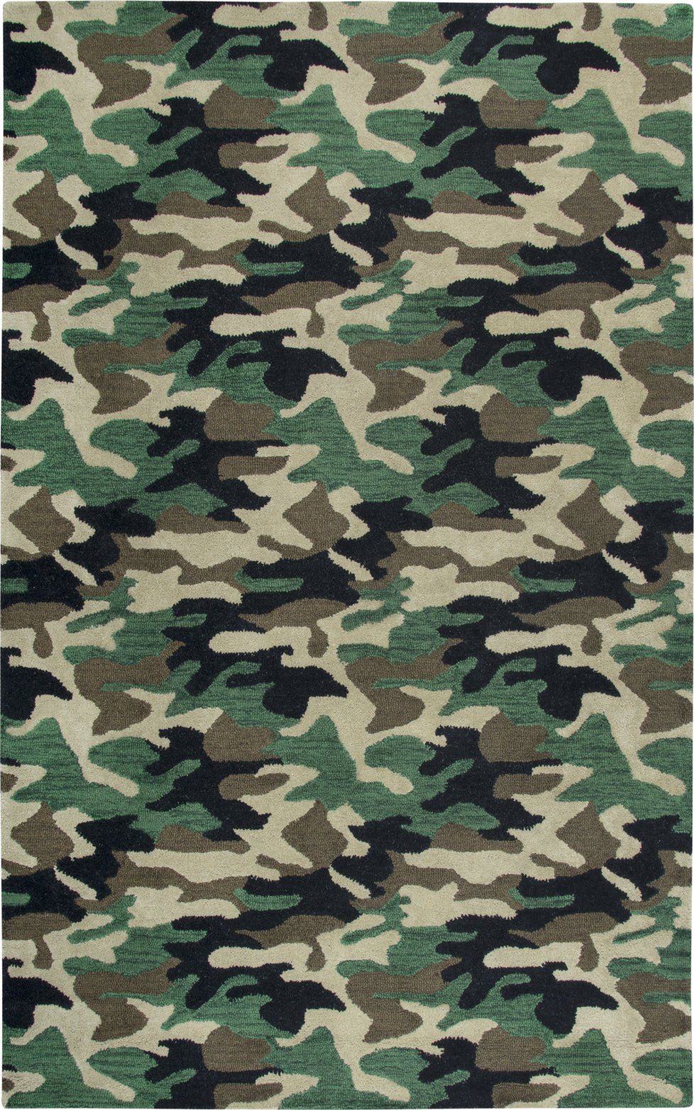 Rizzy Play Day PD207B Green Area Rug main image