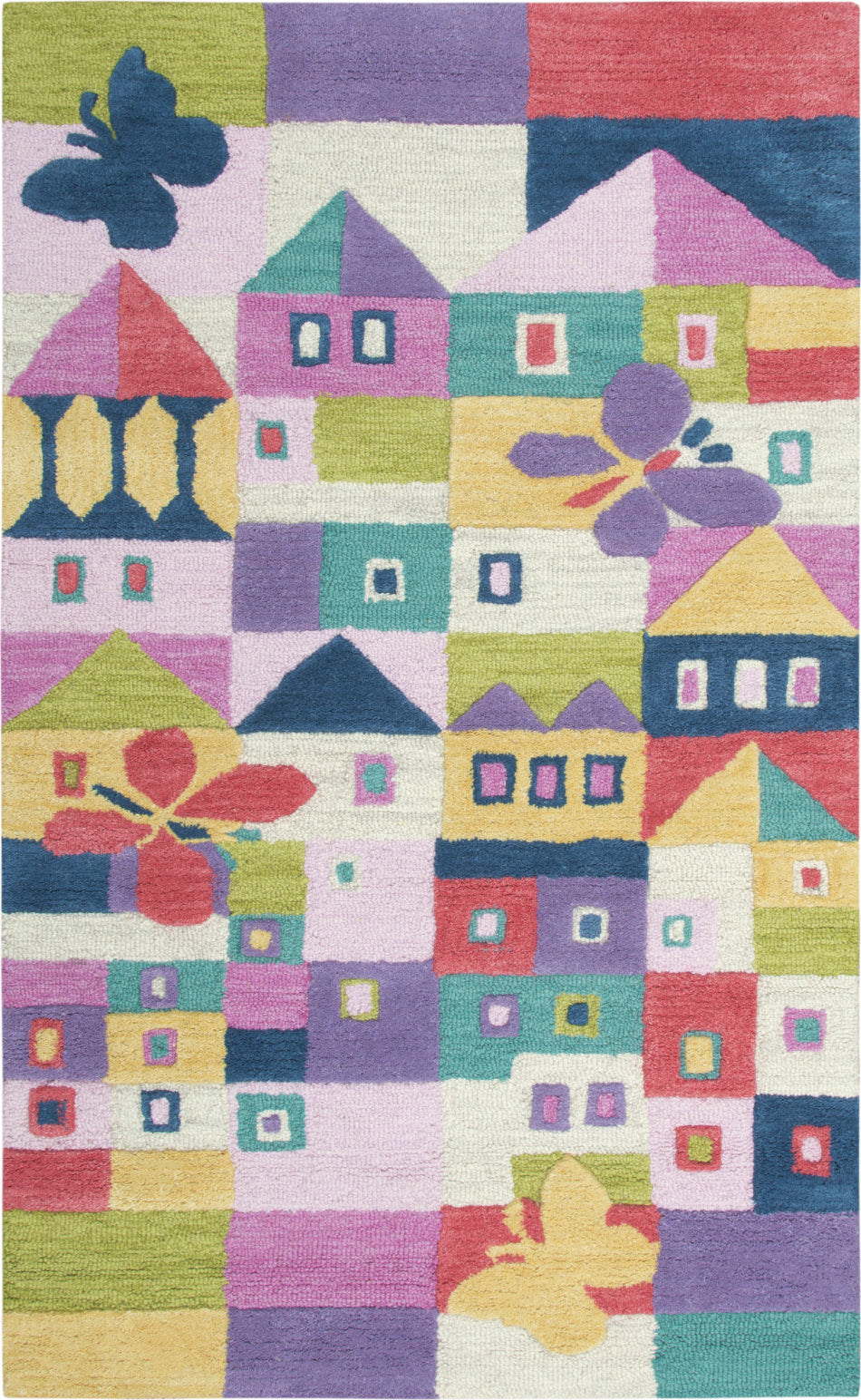 Rizzy Play Day PD340B Pink Area Rug main image