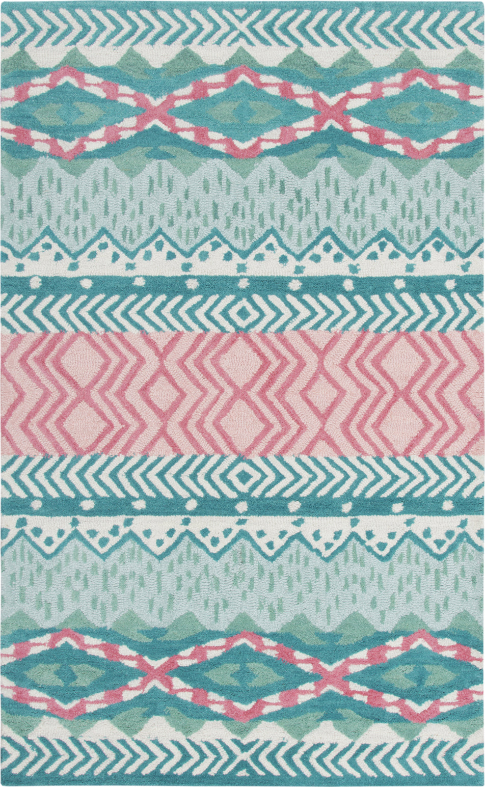 Rizzy Play Day PD343B Teal Area Rug main image