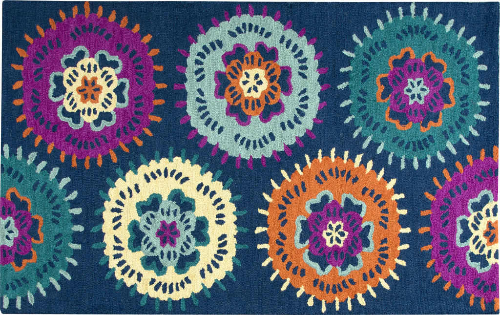 Rizzy Play Day PD538A Navy Area Rug main image