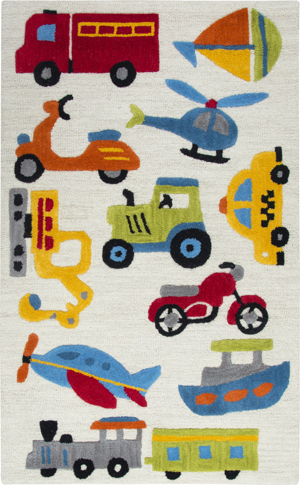 Rizzy Play Day PD579A Ivory Area Rug main image