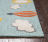 Rizzy Play Day PD587A Aqua Area Rug 