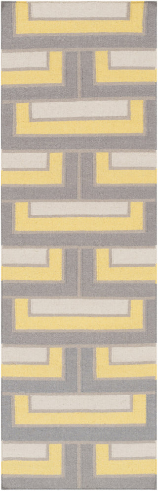 Surya Paddington PDG-2001 Gold Area Rug by Florence Broadhurst 2'6'' x 8' Runner