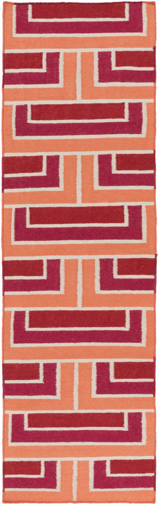 Surya Paddington PDG-2006 Cherry Area Rug by Florence Broadhurst 2'6'' x 8' Runner