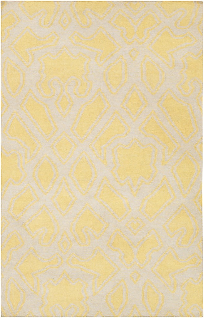 Surya Paddington PDG-2008 Gold Area Rug by Florence Broadhurst 5' x 8'