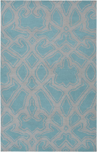 Surya Paddington PDG-2012 Teal Area Rug by Florence Broadhurst 5' x 8'