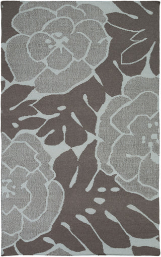 Surya Paddington PDG-2016 Charcoal Area Rug by Florence Broadhurst 5' x 8'