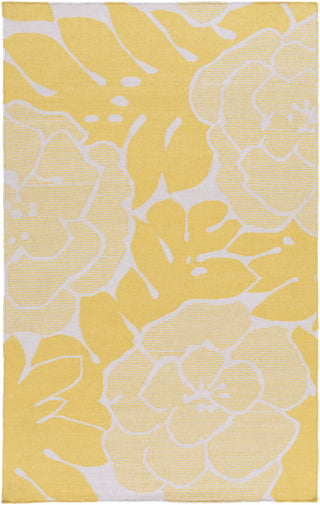 Surya Paddington PDG-2017 Gold Area Rug by Florence Broadhurst 5' x 8'