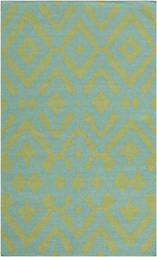 Surya Paddington PDG-2021 Teal Area Rug by Florence Broadhurst 5' x 8'