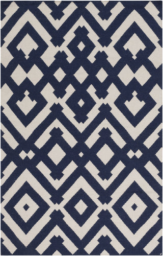 Surya Paddington PDG-2025 Navy Area Rug by Florence Broadhurst 5' x 8'