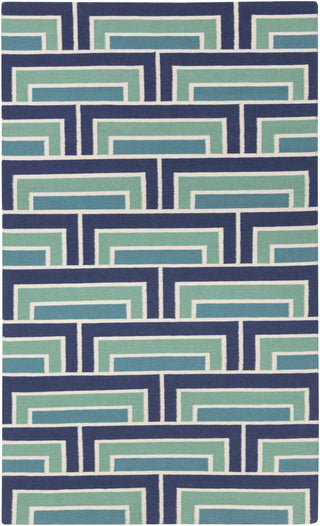 Surya Paddington PDG-2037 Teal Area Rug by Florence Broadhurst 5' x 8'