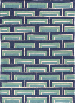 Surya Paddington PDG-2037 Teal Area Rug by Florence Broadhurst 8' x 11'