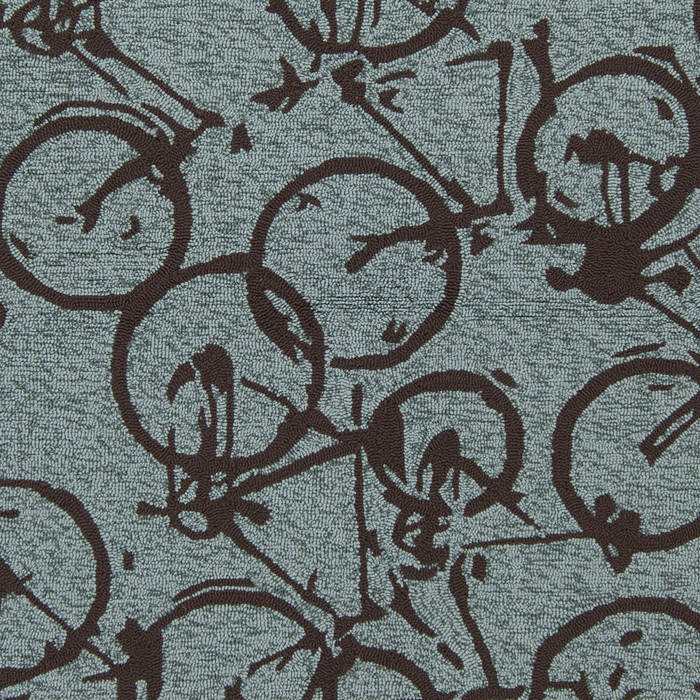 Surya Pandemonium PDM-1005 Moss Hand Hooked Area Rug by Mike Farrell Sample Swatch