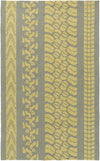 Surya Pandemonium PDM-1007 Moss Area Rug by Mike Farrell 5' x 8'