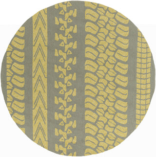 Surya Pandemonium PDM-1007 Moss Area Rug by Mike Farrell 8' Round