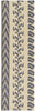 Surya Pandemonium PDM-1008 Beige Area Rug by Mike Farrell 2'6'' x 8' Runner