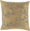 Surya Pedal Power Bold Bicycles PDP-002 Pillow by Mike Farrell 