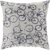 Surya Pedal Power Bold Bicycles PDP-007 Pillow by Mike Farrell 