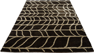 Dalyn Pesario PE2 Chocolate Area Rug Detail Image