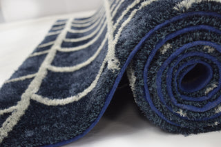 Dalyn Pesario PE2 Navy Area Rug Detail Image