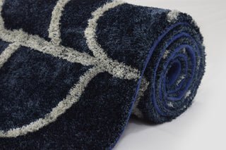 Dalyn Pesario PE2 Navy Area Rug Detail Image