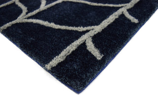 Dalyn Pesario PE2 Navy Area Rug Detail Image