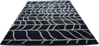 Dalyn Pesario PE2 Navy Area Rug Detail Image