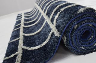 Dalyn Pesario PE2 Navy Area Rug Detail Image