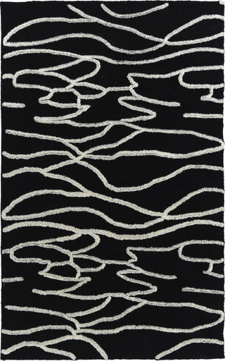 Dalyn Pesario PE3 Black Area Rug main image