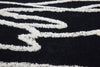Dalyn Pesario PE3 Black Area Rug Detail Image