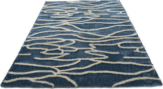 Dalyn Pesario PE3 Denim Area Rug Detail Image