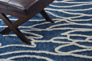 Dalyn Pesario PE3 Denim Area Rug Detail Image