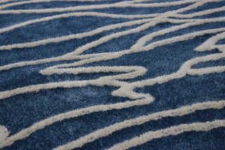 Dalyn Pesario PE3 Denim Area Rug Detail Image