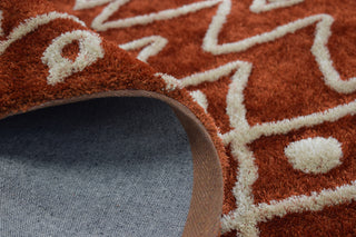 Dalyn Pesario PE5 Copper Area Rug Detail Image