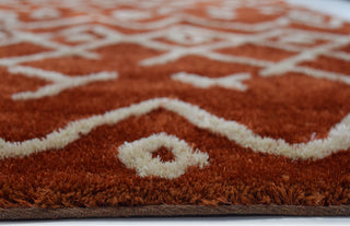 Dalyn Pesario PE5 Copper Area Rug Detail Image