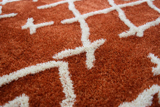 Dalyn Pesario PE5 Copper Area Rug Detail Image