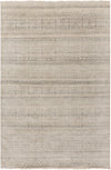 Surya Pearl PEA-4000 Light Gray Hand Knotted Area Rug 6' X 9'