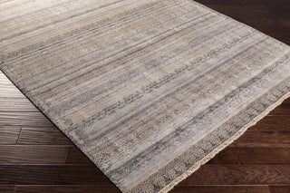 Surya Pearl PEA-4002 Slate Area Rug Corner Shot