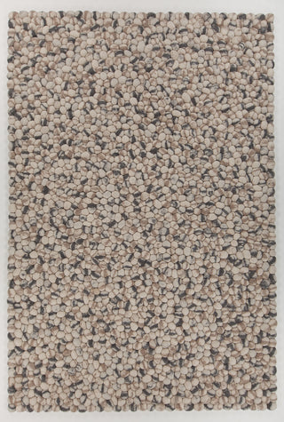 Chandra Pebbles PEB-46700 White Grey Area Rug main image