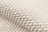 Momeni Pebbles PEB-C White Area Rug by Broadloom Pile Image