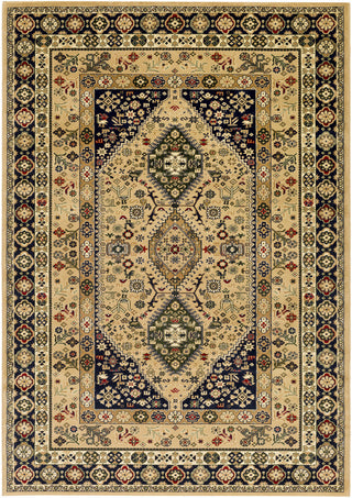 Surya Perseus PEE-1004 Yellow/Brown Area Rug 5' X 7'6''