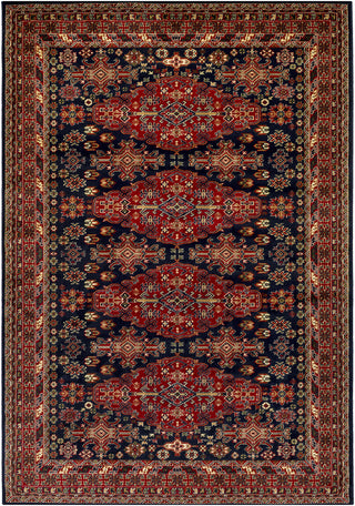 Surya Perseus PEE-1005 Red/Blue Area Rug 5' X 7'6''