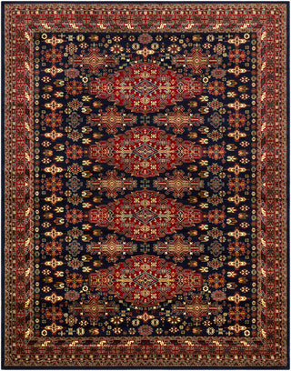 Surya Perseus PEE-1005 Red/Blue Area Rug 8' X 10'