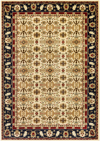 Surya Perseus PEE-1007 Yellow/Brown Area Rug 5' X 7'6''