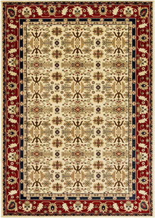 Surya Perseus PEE-1008 Yellow/Brown Area Rug 5' X 7'6''